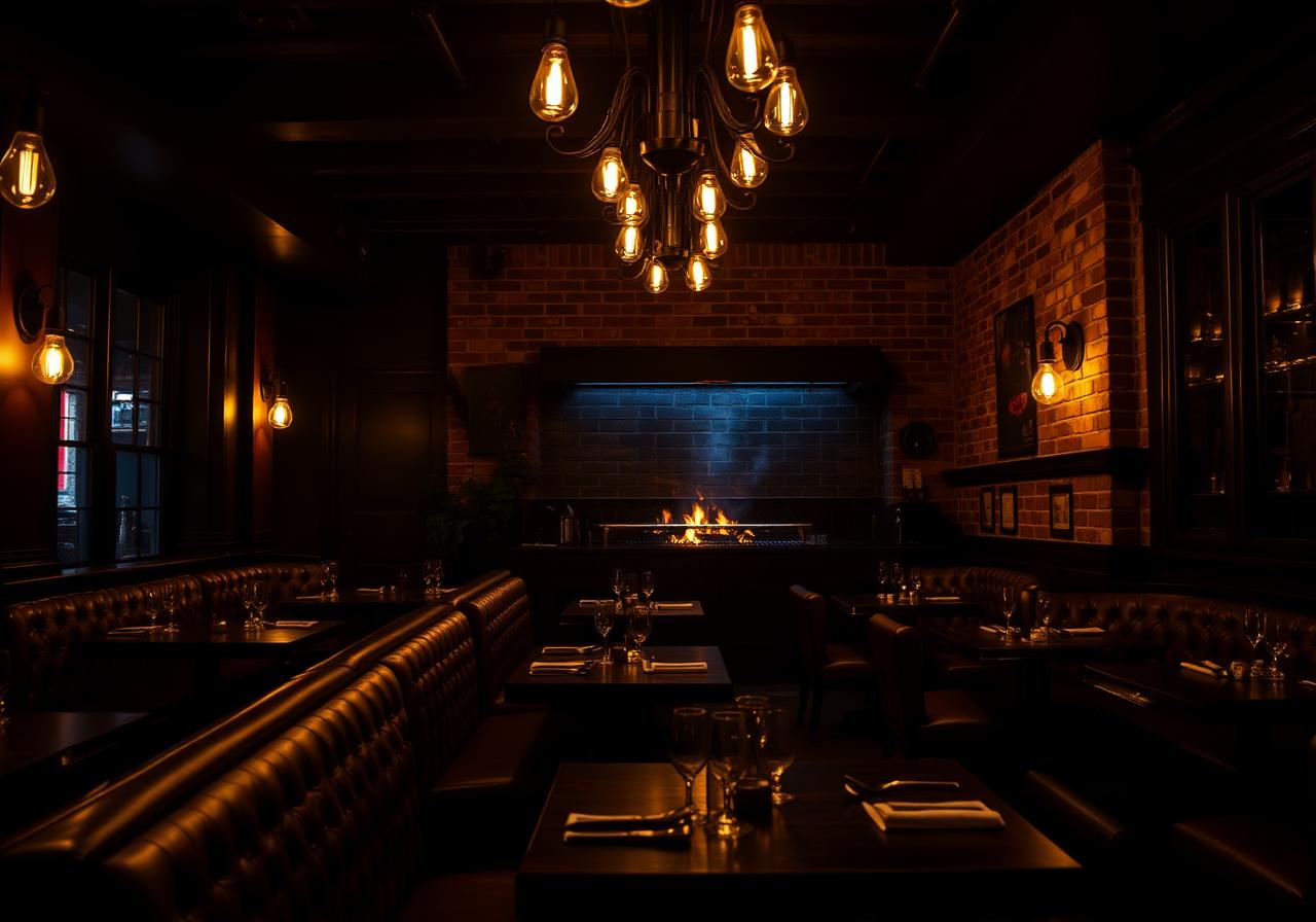 Smoky Grill BBQ restaurant interior